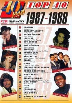 poster 40 Jaar Top 40/1987-1988